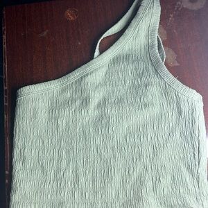 American Eagle, green tank, size small